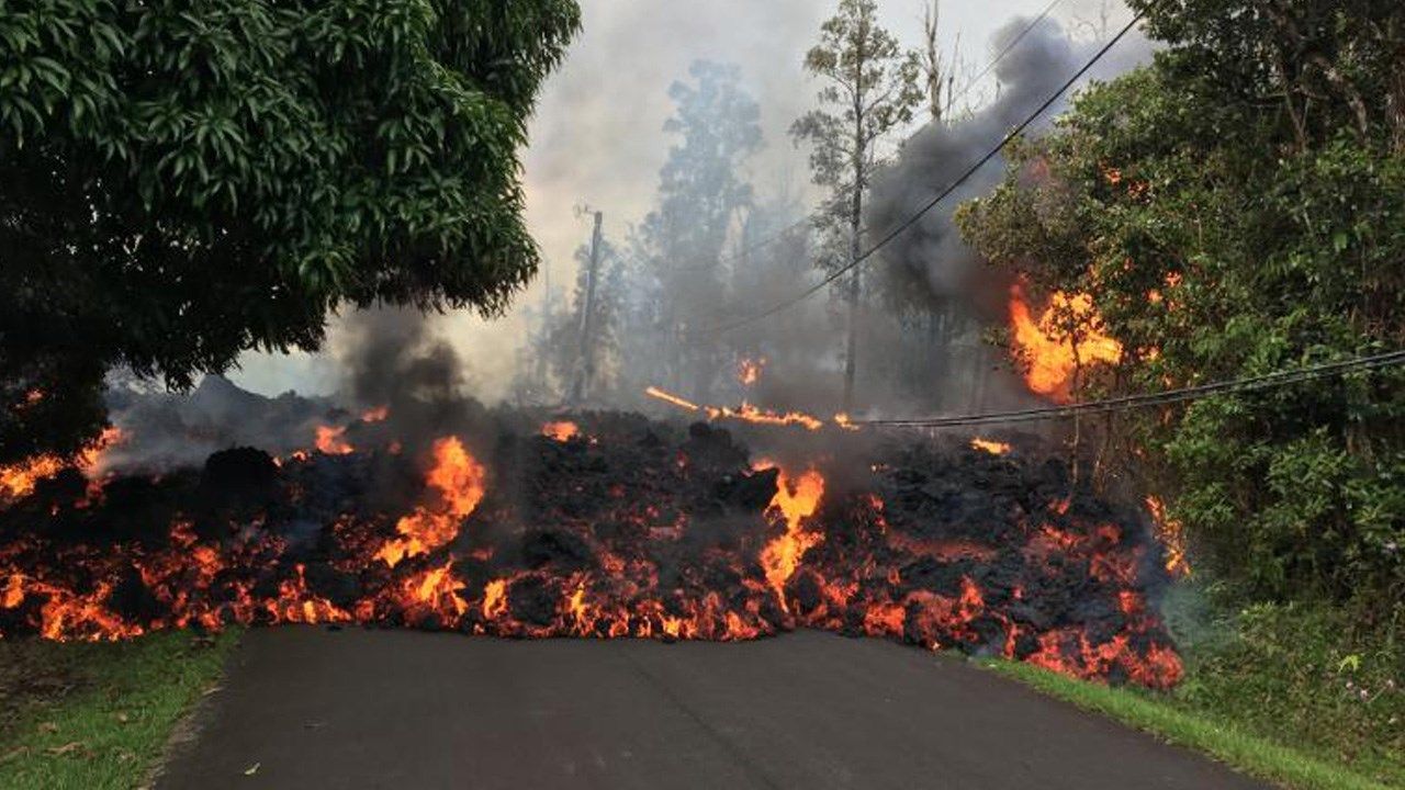 Hawaii volcano eruption sends lava into residential area, prompting evacuations, Photo Date: 5/7/18